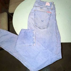 Hudson jeans. Little worn but still so cute and comfortable. Fits a little big